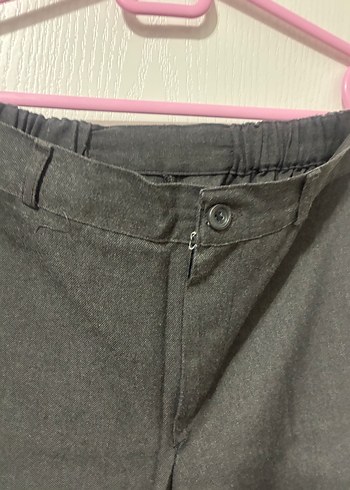 İlk okul pantolonu koyu gri beli lastikli - Görsel 5