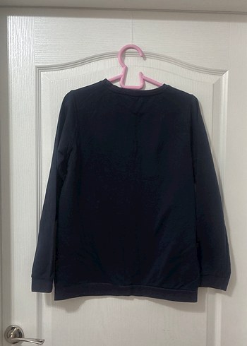 Lacivert Erkek çocuk Sweatshirt 13-14 yaş - Görsel 3