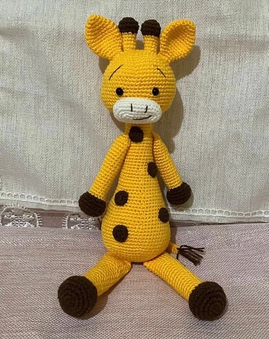 Amigurumi sevimli zürafa