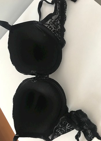 diğer Beden Siyah Dantelli Minimalist Goth Sütyen