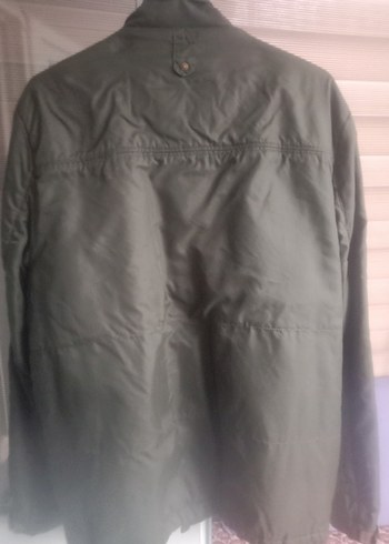 Gri Erkek Fermuarlı Sokak Stili Ceket - Görsel 9