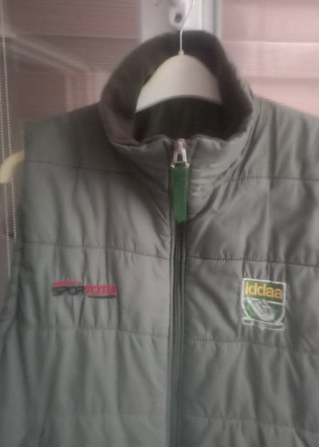 Gri Fermuarlı Erkek Yelek - Görsel 5