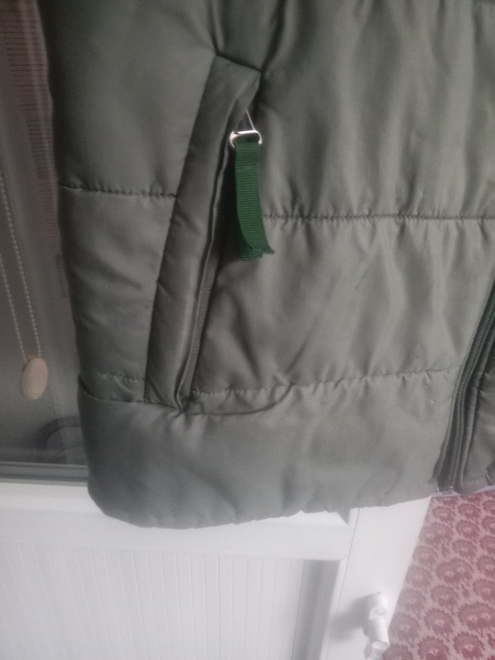 Gri Fermuarlı Erkek Yelek - Görsel 2