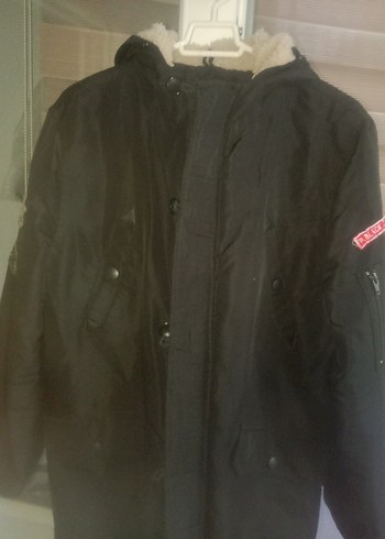 Düğmeli Siyah Deri Erkek Ceket - Görsel 6