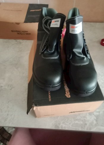 Siyah Erkek Kauçuk Kemerli Bot - Görsel 2