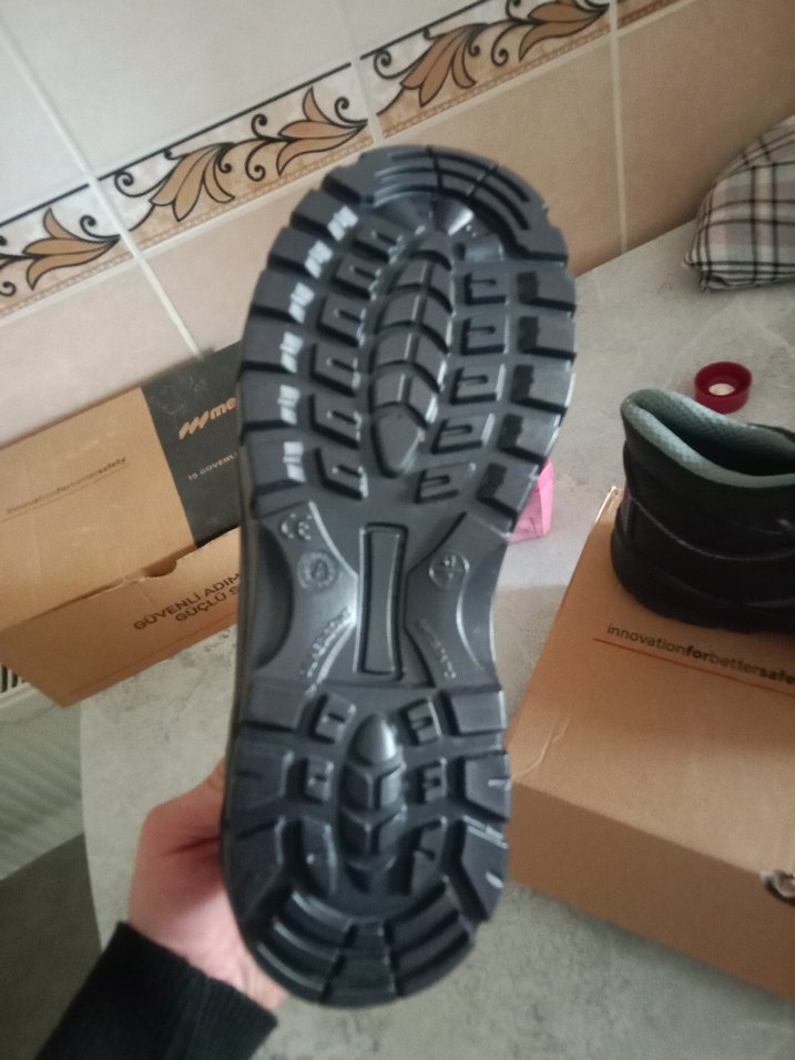 Siyah Erkek Kauçuk Kemerli Bot - Görsel 5