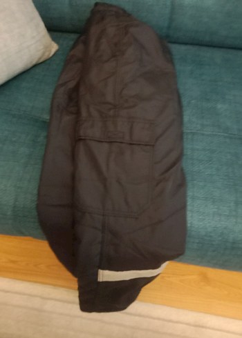 Gri Fermuarlı Erkek Kayak Pantolonu - Görsel 7