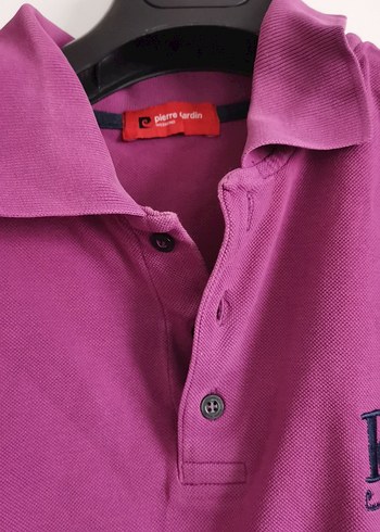 Erkek Mor Polo Yaka Tişört - Görsel 5