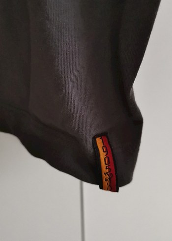 Uzun Kollu Gri Erkek taraftar Polo Tişört - Görsel 5