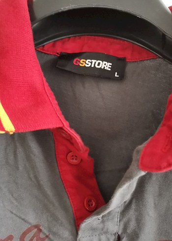 Uzun Kollu Gri Erkek taraftar Polo Tişört - Görsel 7