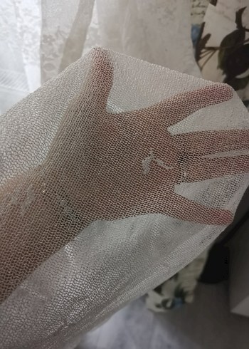 Modern Klasik  Mavi Çiçek Desenli Perde - Görsel 10