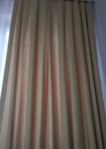 Modern Klasik Bej Perde - Görsel 4