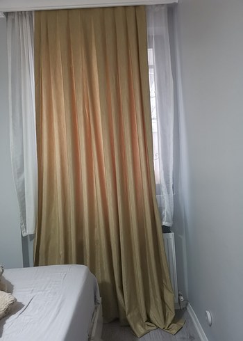 Modern Klasik Bej Perde - Görsel 5