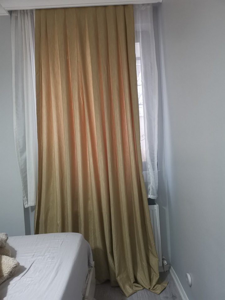 Modern Klasik Bej Perde - Görsel 5