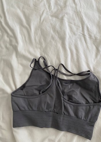 Gri Sporcu Sütyeni - Görsel 2