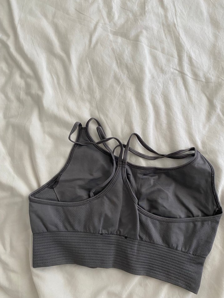 Gri Sporcu Sütyeni - Görsel 2