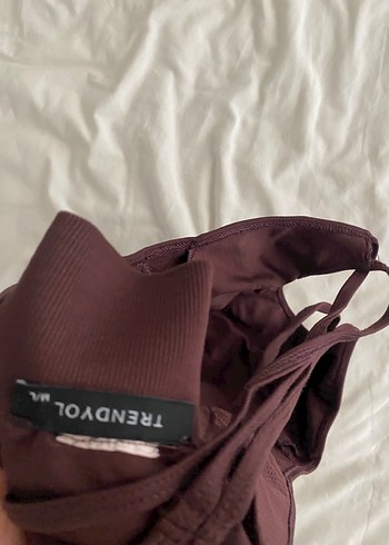 Bordo Spor Sütyeni Çapraz Askılı - Görsel 3