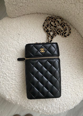 Siyah Chanel model çanta - Görsel 2