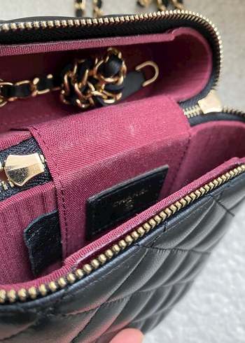 Siyah Chanel model çanta - Görsel 5