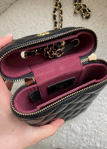 Siyah Chanel model çanta - Görsel 4