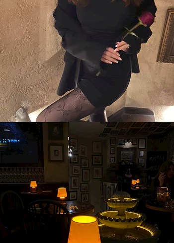 Siyah mini elbise - Görsel 6