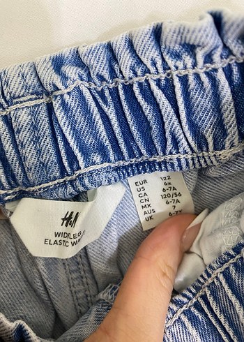 #h&m 6-7 yaş mavi jeans pantolon - Görsel 3