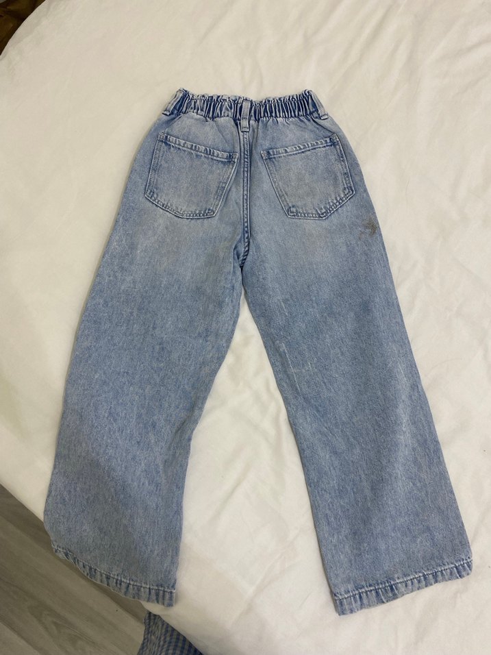 #h&m 6-7 yaş mavi jeans pantolon - Görsel 4