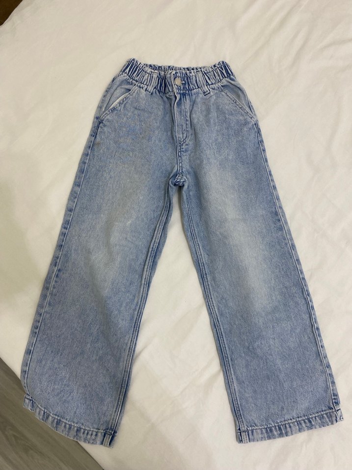 #h&m 6-7 yaş mavi jeans pantolon - Görsel 2