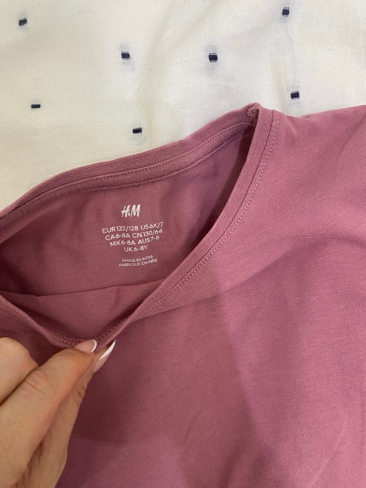 H&M 6/8 yaş body - Görsel 3