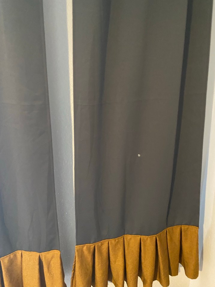 Kahverengi Modern Klasik Bağcıklı Perde - Görsel 3