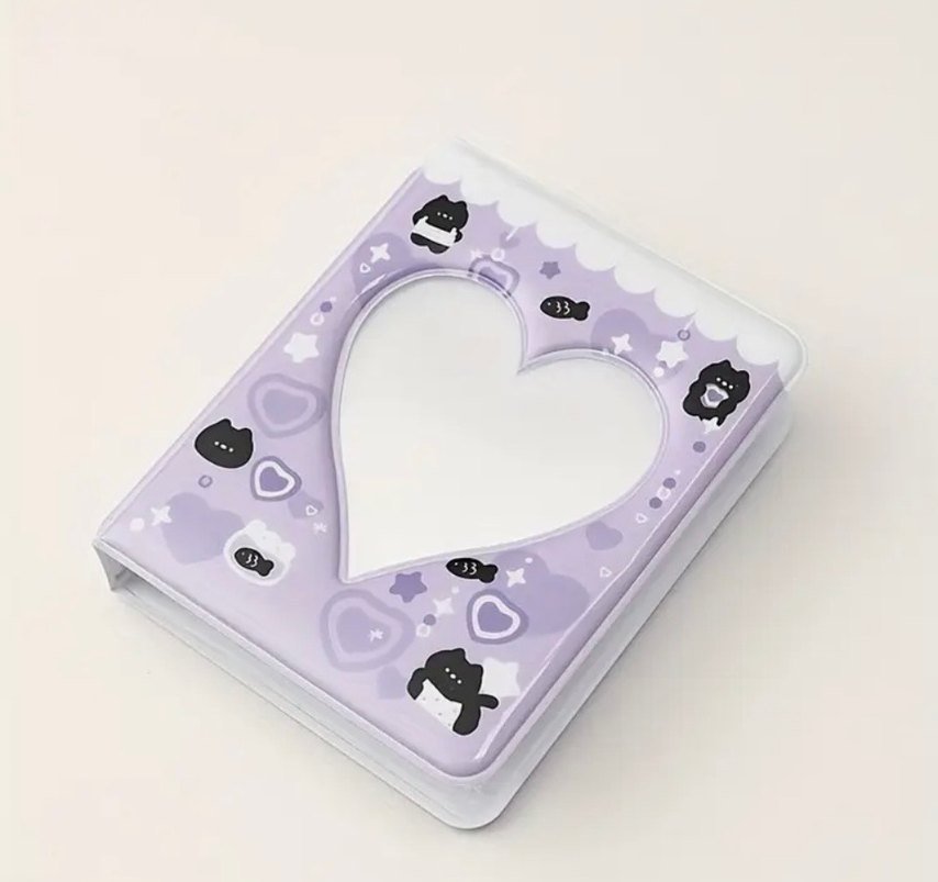 Kalp Pencereli Pastel Renkli binder - Görsel 2