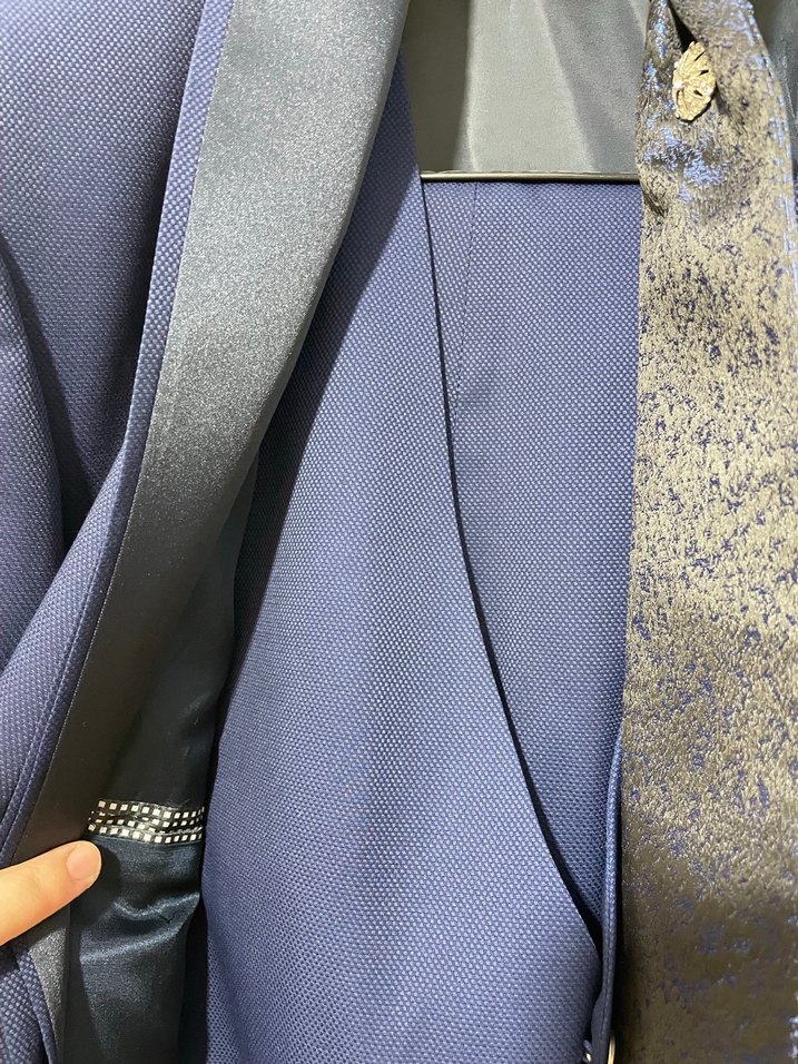 Lacivert Modern Klasik Erkek Takım Elbise - Görsel 3