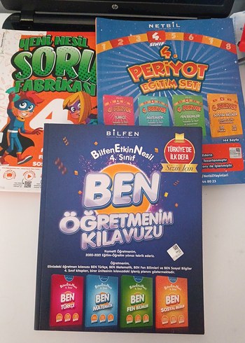 Bilfen 4. Sınıf Ben Öğretmenim Kılavuzu Seti