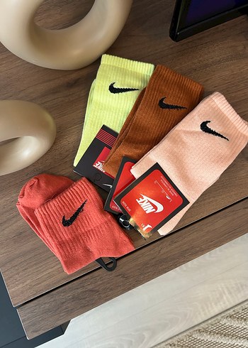 Nike Nike Unisex Çorap Seti, Çok Renkli