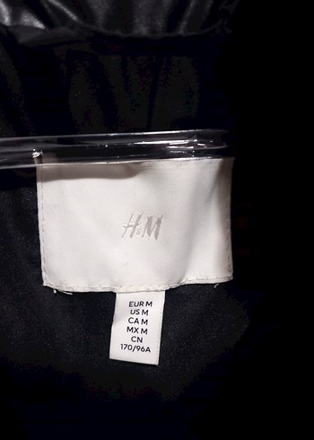 Siyah Şişme Deri Kadın Mont - Görsel 3