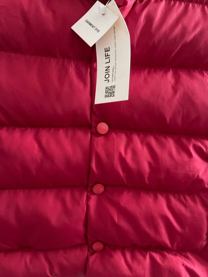 zara unisex kırmızı çocuk yelek - Görsel 4