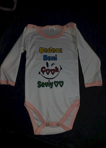 kız bebek zıbın body - Görsel 2