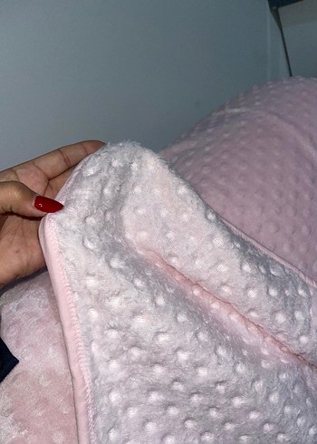 mini world pembe kız bebek nohut battaniye - Görsel 5