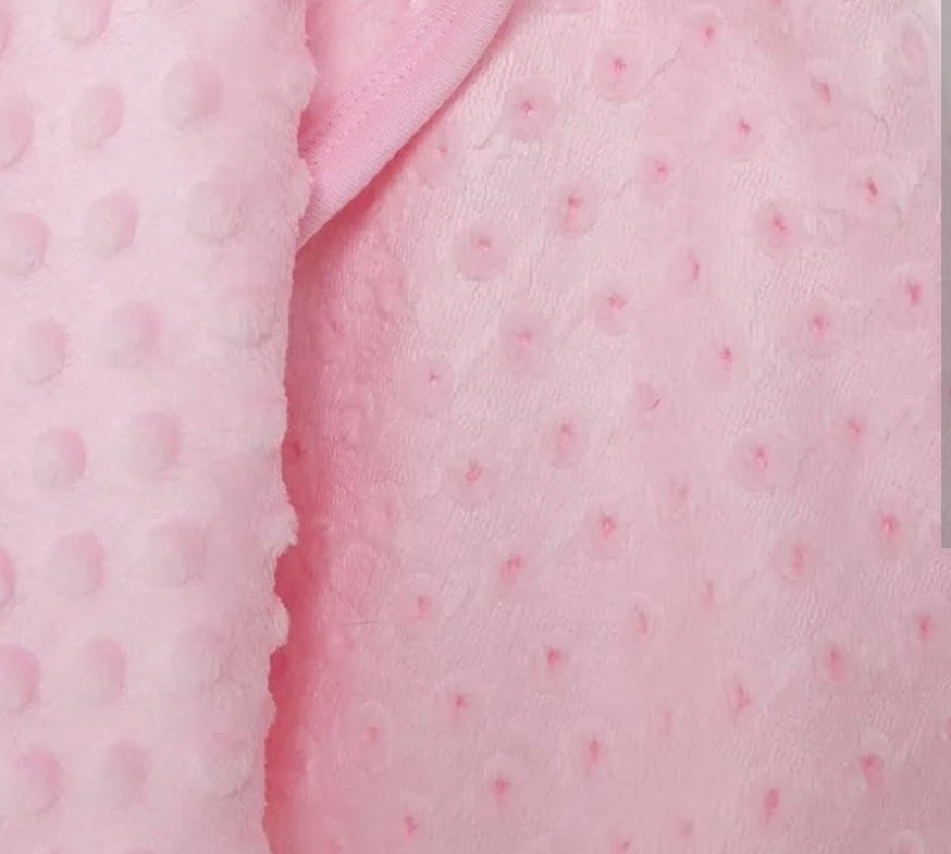 mini world pembe kız bebek nohut battaniye - Görsel 2