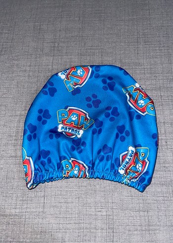 Mavi renk erkek çocuk deniz havuz bonesi - Görsel 2