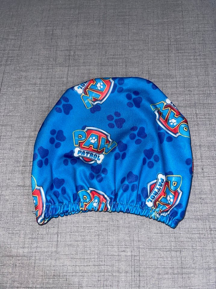 Mavi renk erkek çocuk deniz havuz bonesi - Görsel 2