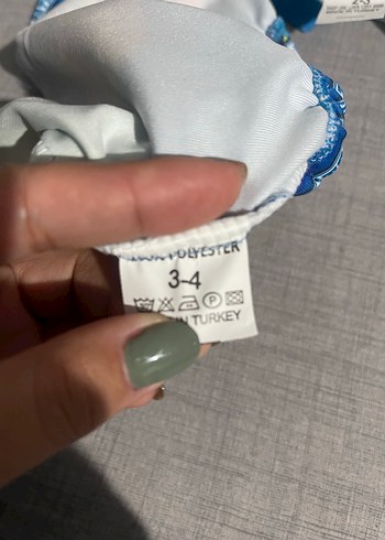 3-4 yaş mavi erkek çocuk deniz havuz şortu - Görsel 4