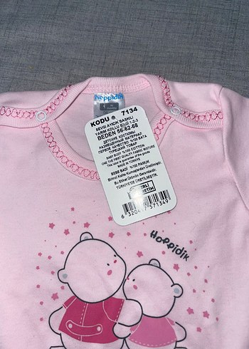 yenidoğan pembe kız bebek body zıbın - Görsel 4