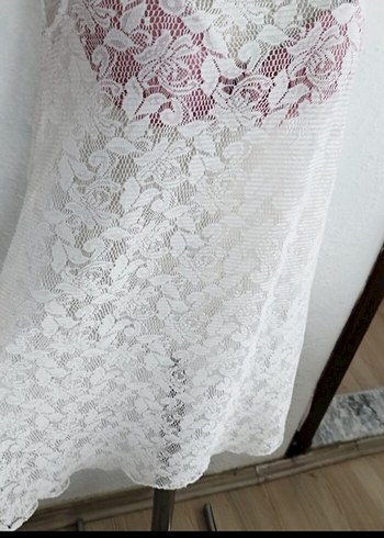 Tasarımcı Beyaz kimono plaj kıyafeti pareo