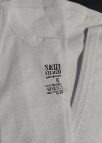 seher yıldızı 5 no 3 lü erkek çocuk atlet - Görsel 3