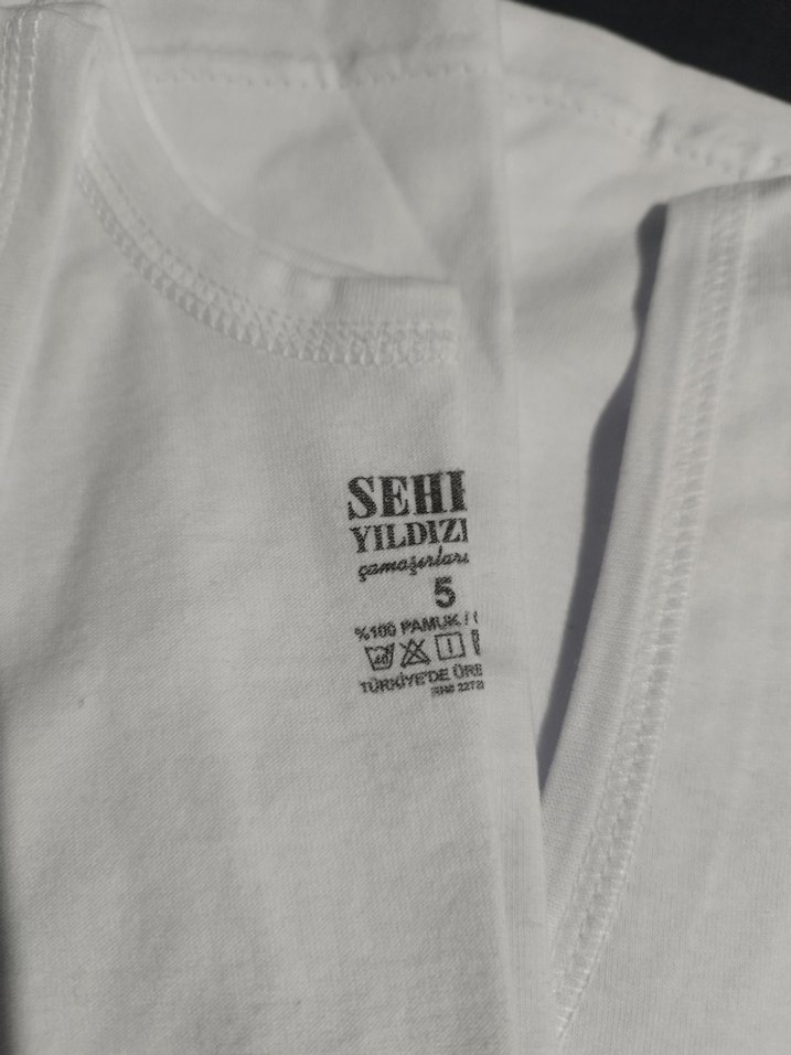 seher yıldızı 5 no 3 lü erkek çocuk atlet - Görsel 3