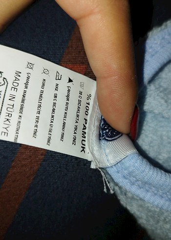 erkek bebek mavi havlu kese bornoz - Görsel 4