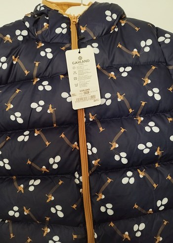 kız çocuk lacivert mont kaban ceket - Görsel 3