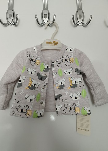 erkek bebek üçlü takım zıbın tayt hırka - Görsel 5