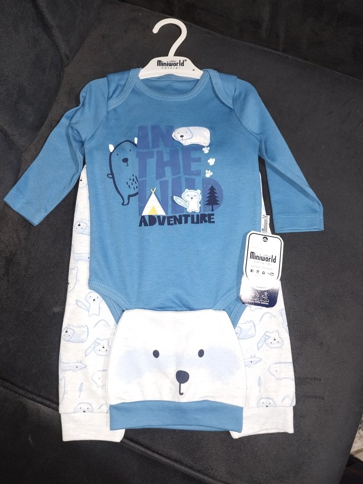 mini world erkek bebek üçlü takım - Görsel 2
